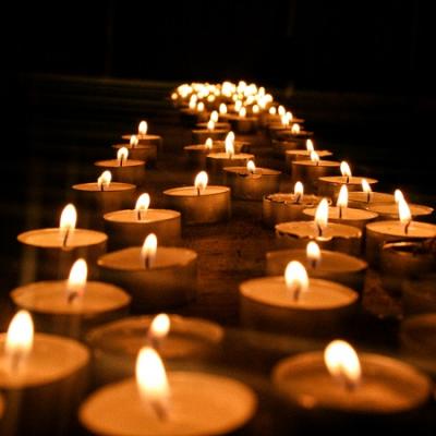 prayer candles