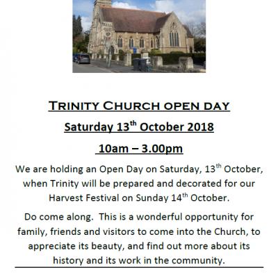 Trinity open day